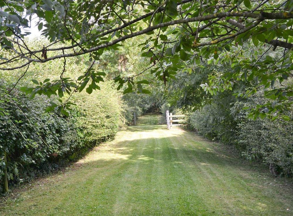 Additional shared garden area at Lodge Cottage in Scarning, near Dereham, Norfolk