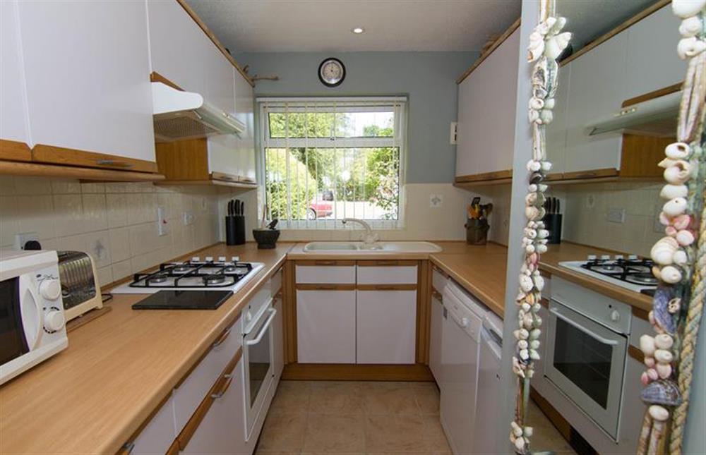 Ground floor:  Well-equipped kitchen at Lodge End, Heacham near Kings Lynn