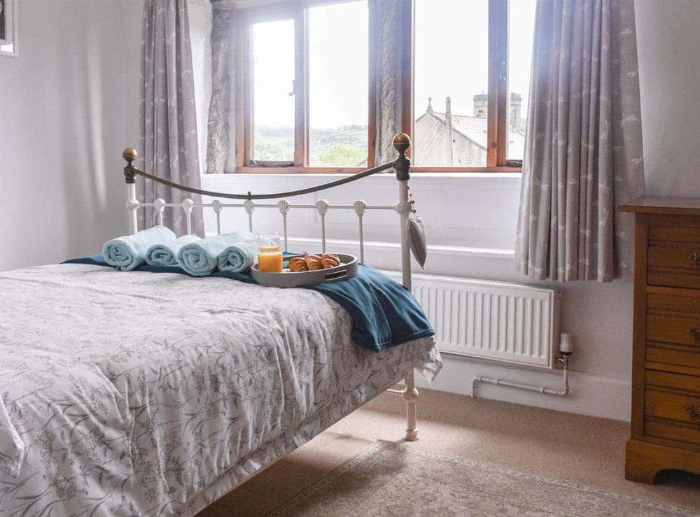 Double bedroom at Lodge Farm Cottage in Haworth, West Yorkshire