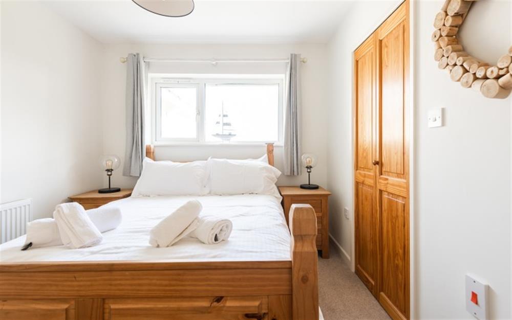 1st floor double bedroom  at Lodge House in Hope Cove