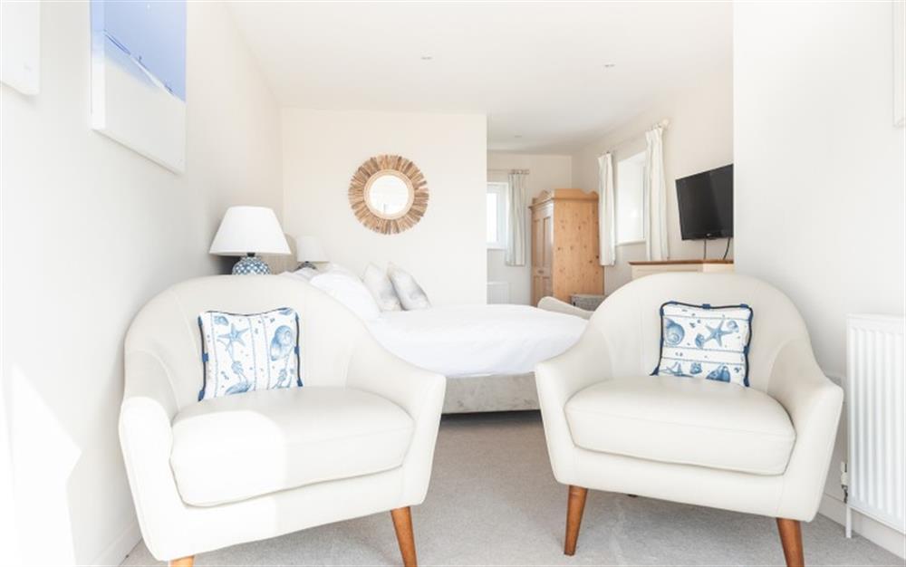 Enjoy the living room at Lodge House in Hope Cove