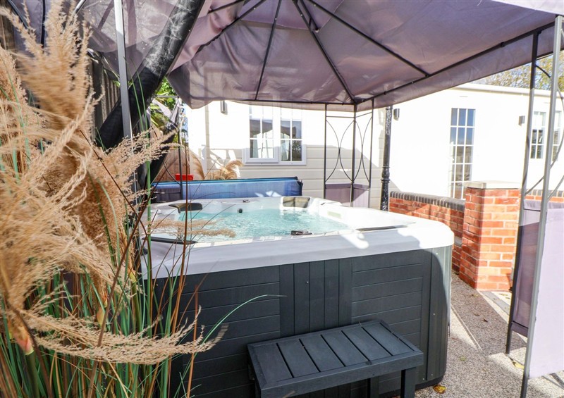 There is a hot tub at Lodge, Talacre