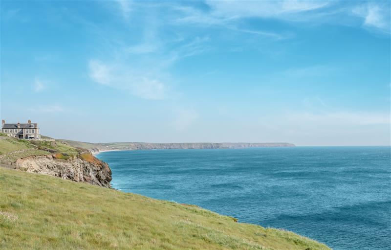 The setting of Loe Cottage at Loe Cottage, Porthleven