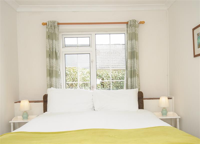 One of the 2 bedrooms at Loft Cottage, Mullion