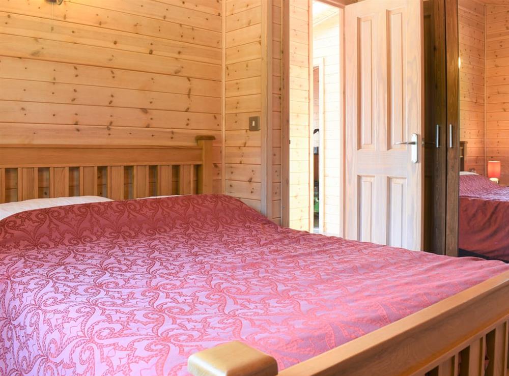 Double bedroom (photo 2) at Log Cabin in Harpford, near Sidmouth, Devon