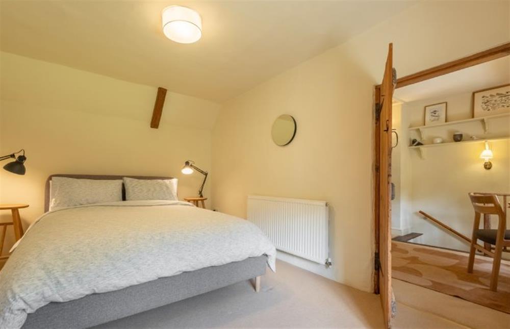 First floor: Master bedroom  at Loke Cottage, Bessingham near Norwich
