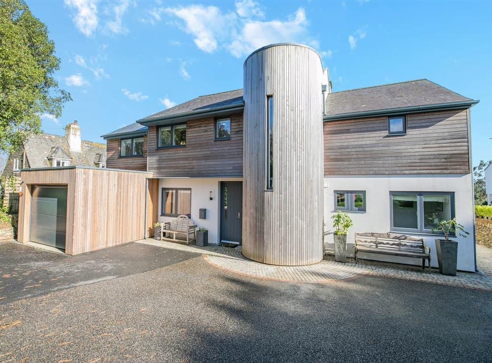 Exterior at Long Commons in St Mawes, near Falmouth, Cornwall