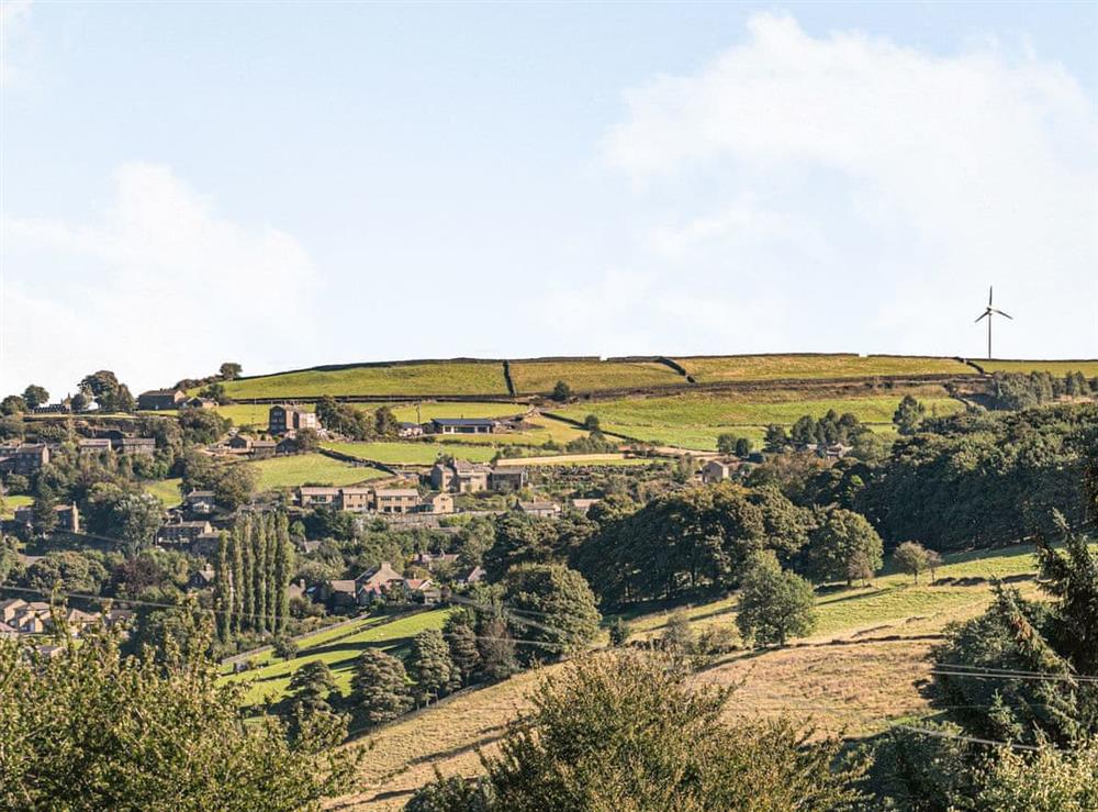 View at Long Ing Cottage in Holmfirth, West Yorkshire