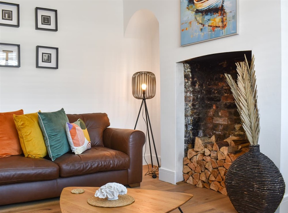 Living area at Long John Cottage in Saltburn-by-the-sea, Cleveland