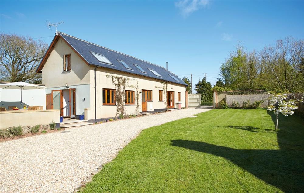 Long Meadow Barn is a charming, spacious detached converted barn set in the rural village of Down St. Mary. It is the ideal safe rural retreat set within its own garden 