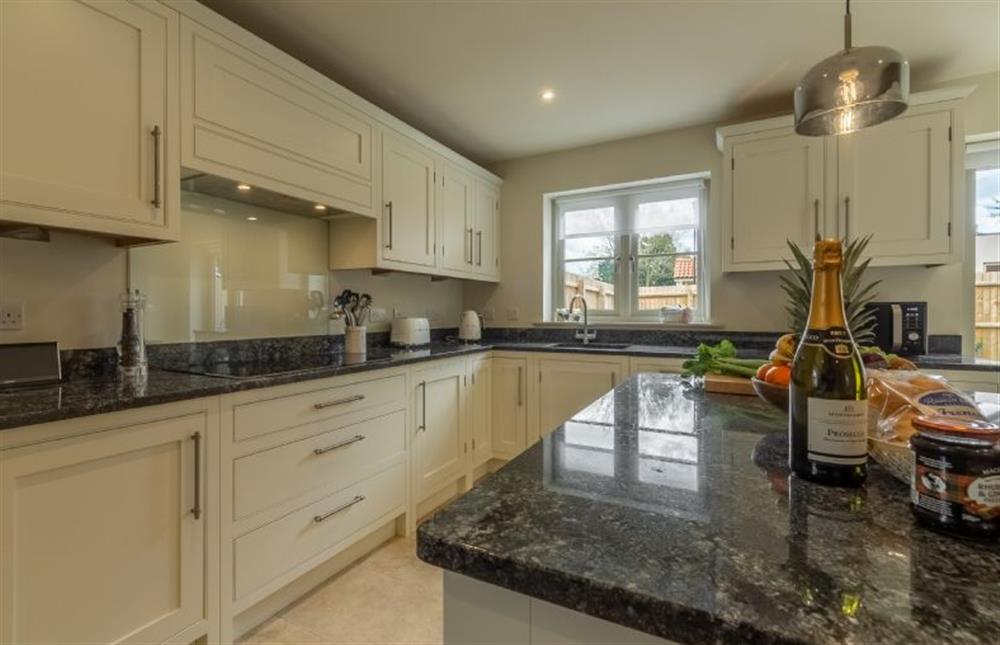Beautiful stylish kitchen at Long Meadow, Great Bircham near Kings Lynn