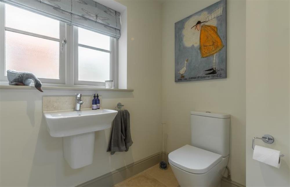 Cloak room at Long Meadow, Great Bircham near Kings Lynn