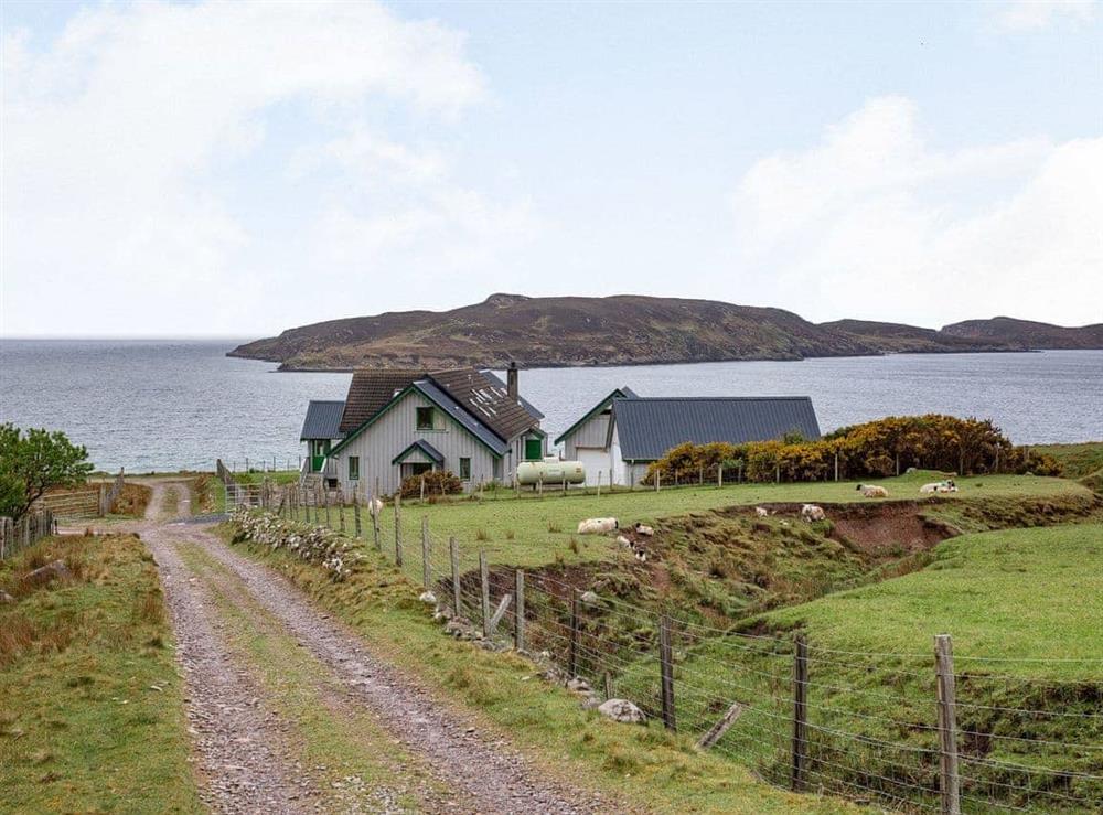 Setting at Longa House in Gairloch, Ross-Shire