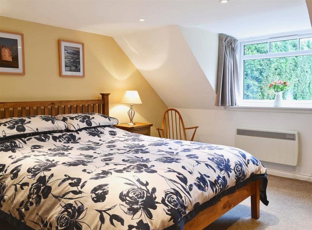 Double bedroom at Longcroft Cottage in Oyne, near Insch, Aberdeenshire