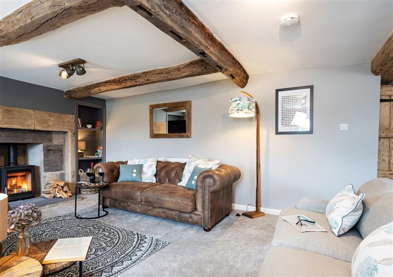 Relax in the living area at Longlands Farm Cottage, Cartmel