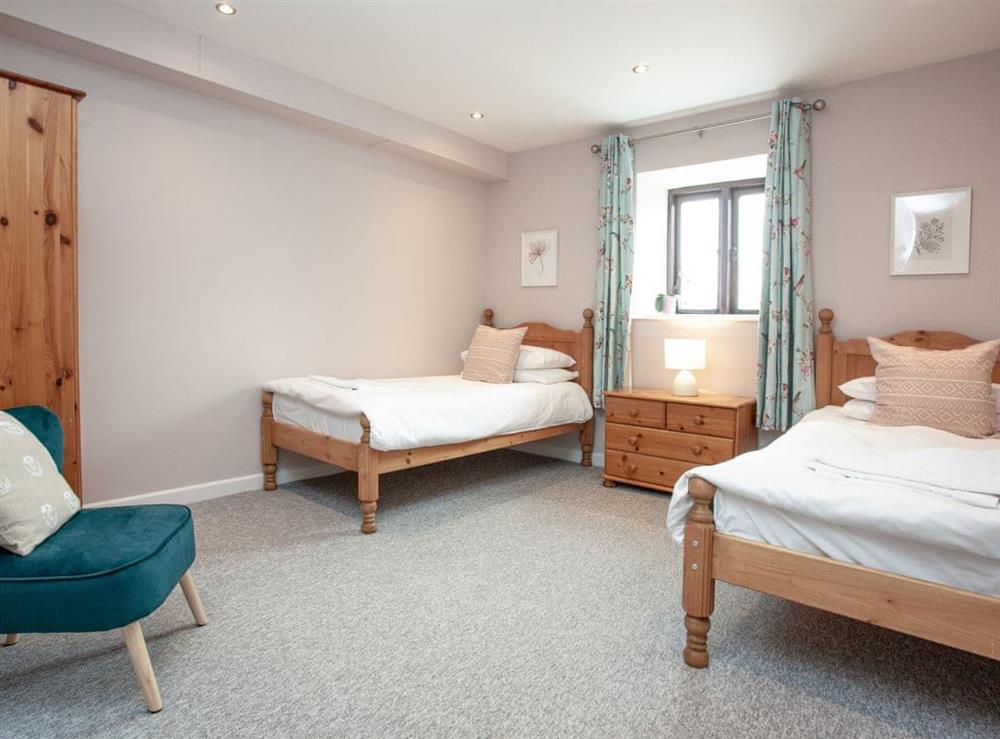 Twin bedroom at Longleat in Witham Friary, Frome, Somerset., Great Britain