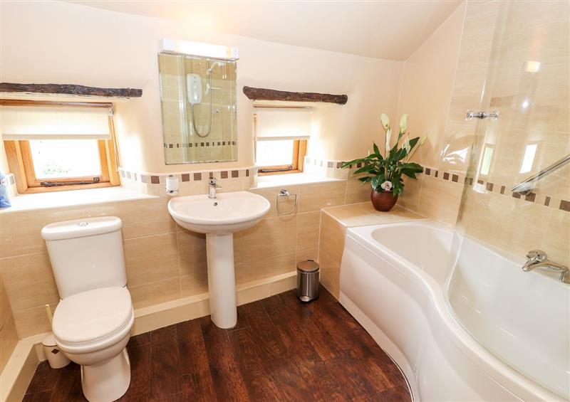 This is the bathroom at Longmire Yeat Cottage, Troutbeck