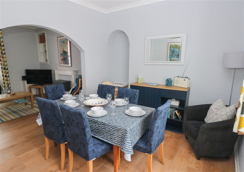 Dining room at Longmoor, Tenby