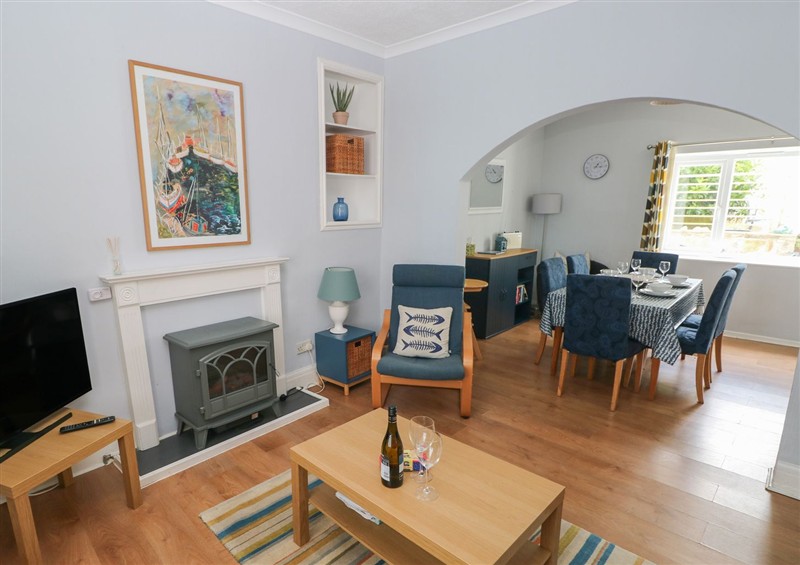 Enjoy the living room at Longmoor, Tenby