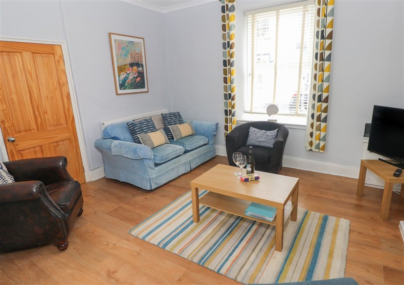 Relax in the living area at Longmoor, Tenby