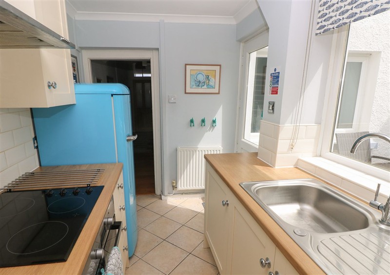 The kitchen at Longmoor, Tenby