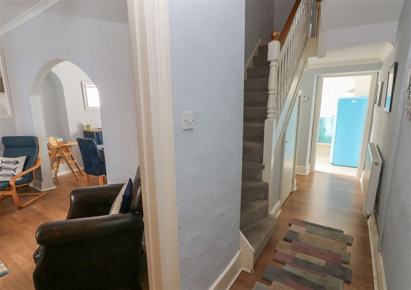 This is the living room at Longmoor, Tenby