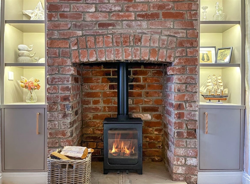 Living area at Longshore in Runswick, North Yorkshire