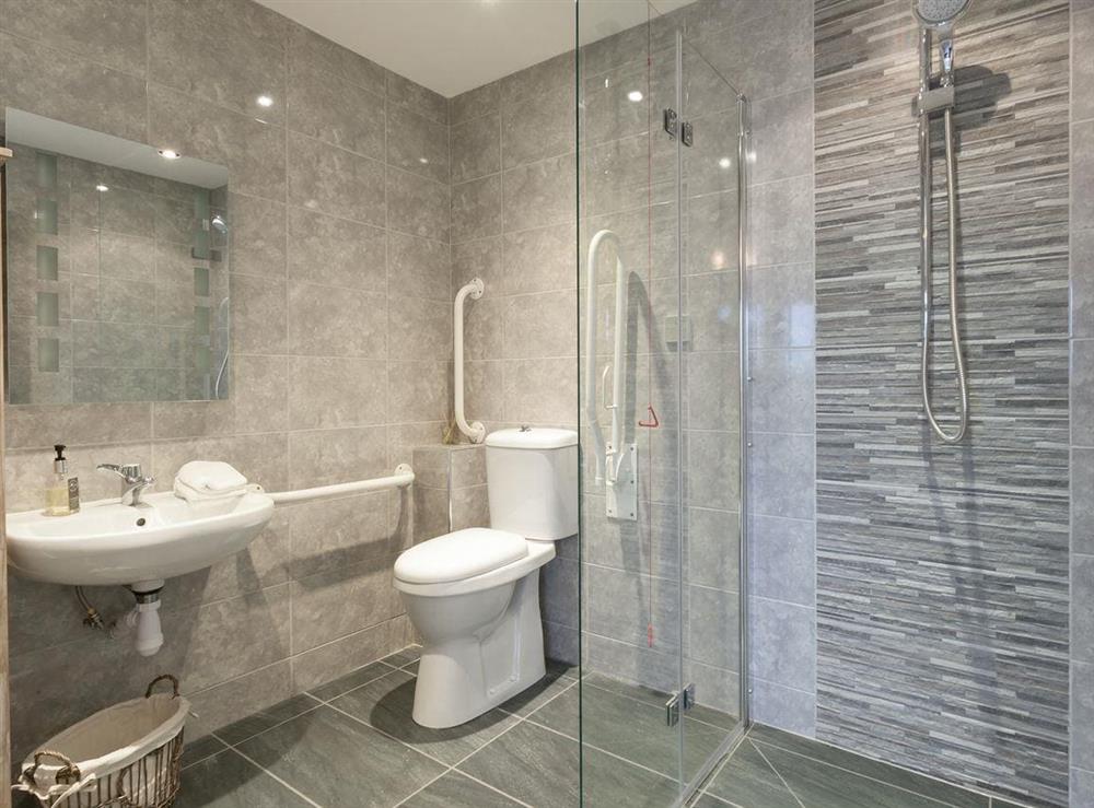 Luxurious wet-room at Longview in Lower Stanton St. Quintin, near Chippenham, Wiltshire