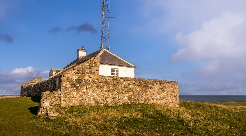 The exterior of Lookout Cottage, Northumberland at Lookout Cottage in Alnwick, Northumberland