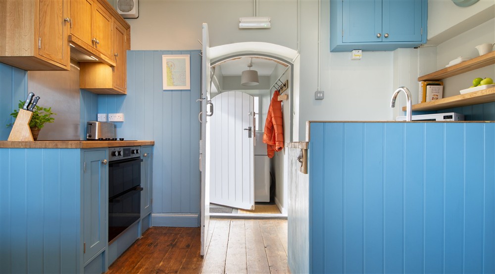 The kitchen, dining and sitting room (photo 3) at Lookout Cottage in Alnwick, Northumberland