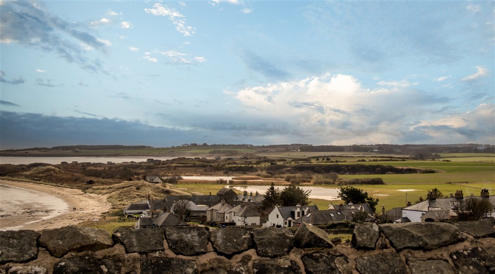 Views of the countryside surrounding Lookout Cottage, Northumberland at Lookout Cottage in Alnwick, Northumberland