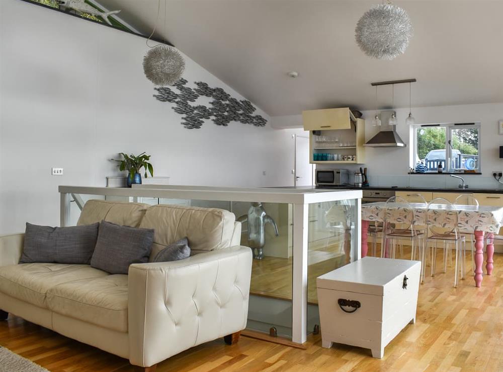 Open plan living space (photo 5) at Lookout in Downderry, Cornwall