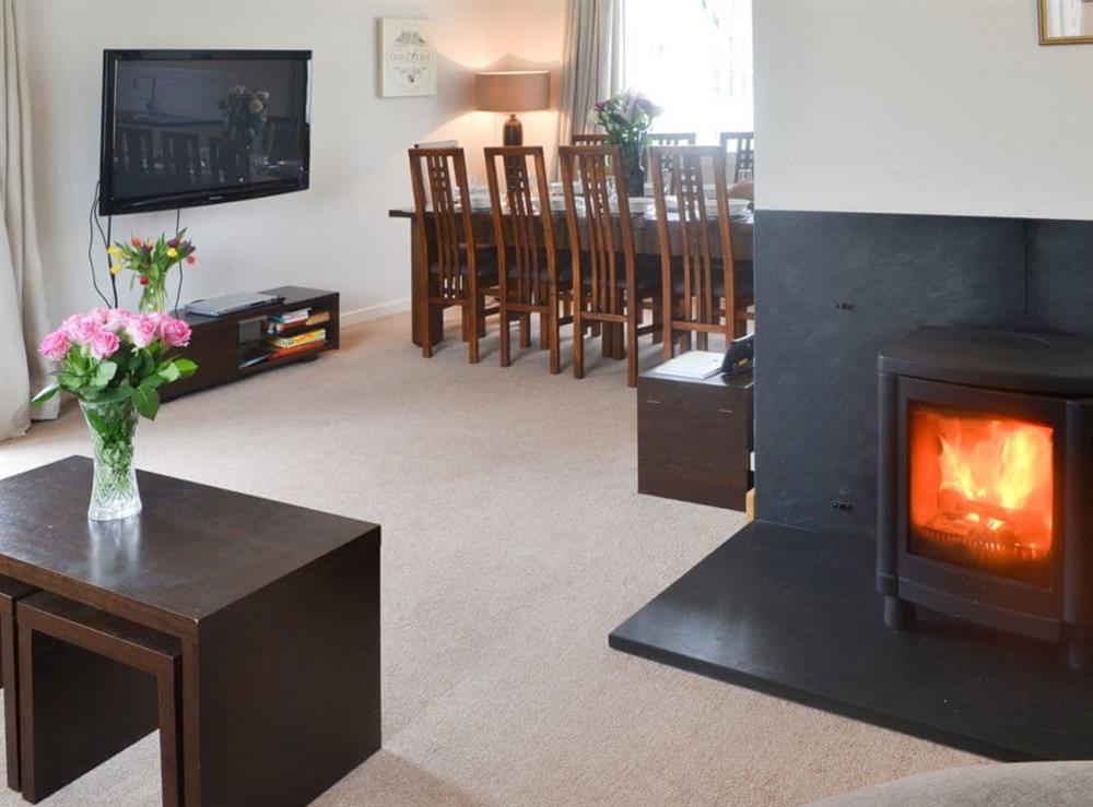 Warm and welcoming living area at Loramore in Aviemore, Highlands, Inverness-Shire