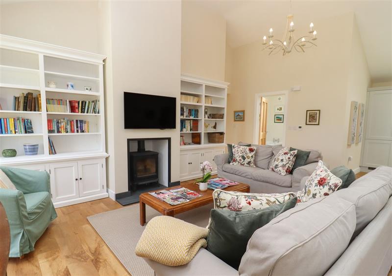 Enjoy the living room at Lords Hill Barn, Ashleworth