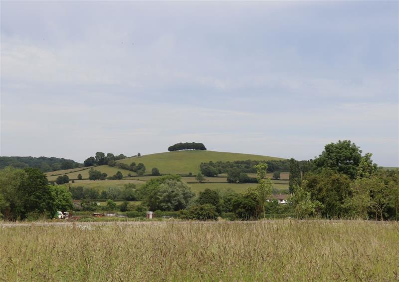 The area around Lords Hill Barn