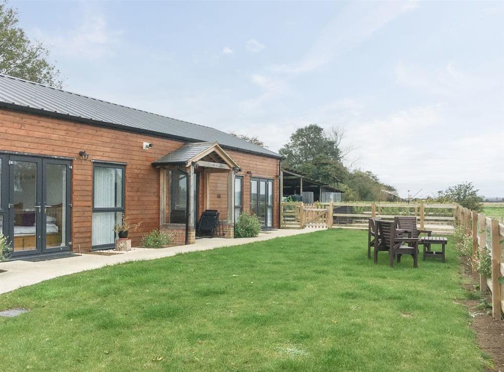 Exterior and outdoor area at Lords View in Ruckinge, near Ashford, Kent