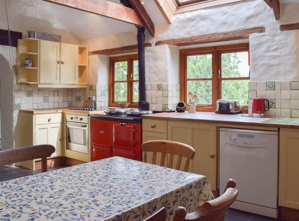 Light and airy kitchen/diner at Lordship Farmhouse in Wolfscastle, near Haverfordwest, Dyfed