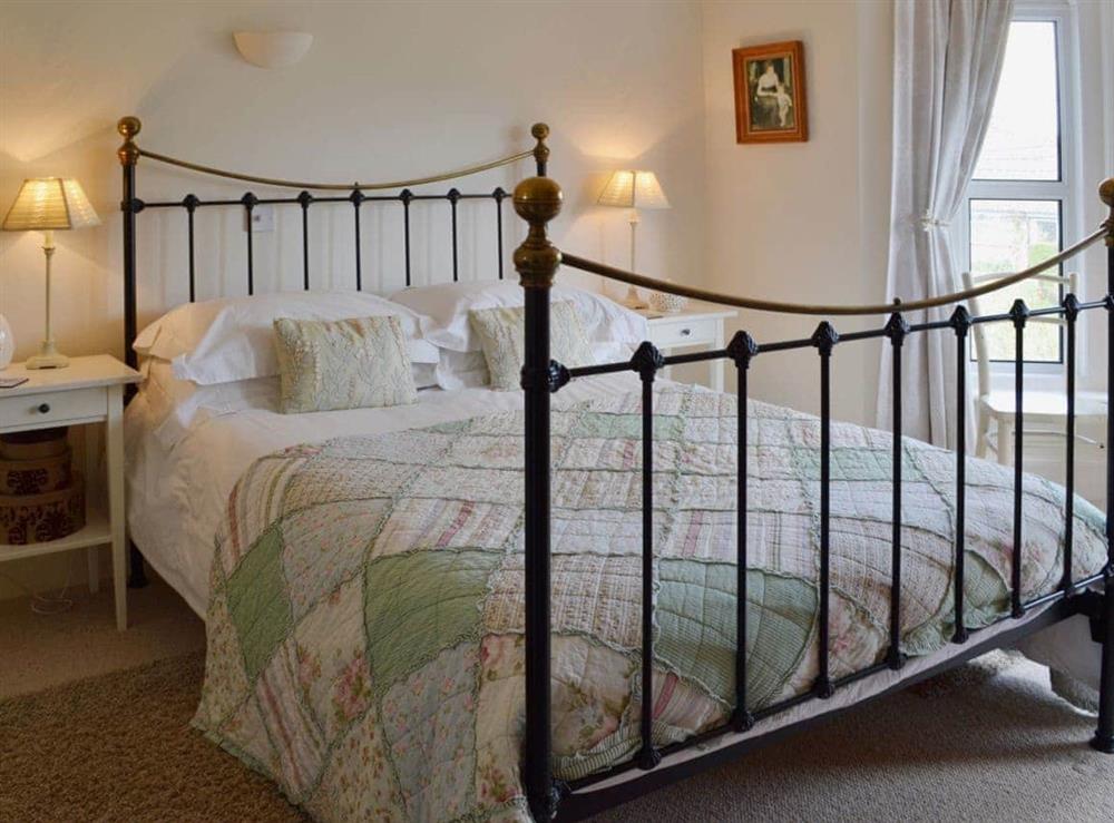 Double bedroom at Loreto in Middleton, Freshwater, Isle of Wight., Great Britain