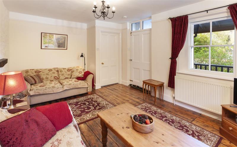 Enjoy the living room at Lorna Doone Cottage, Lynmouth