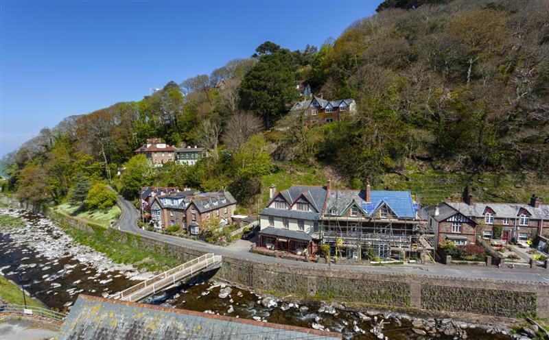 In the area at Lorna Doone Cottage, Lynmouth