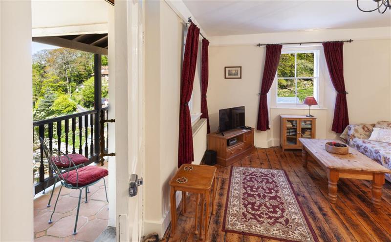 Inside Lorna Doone Cottage