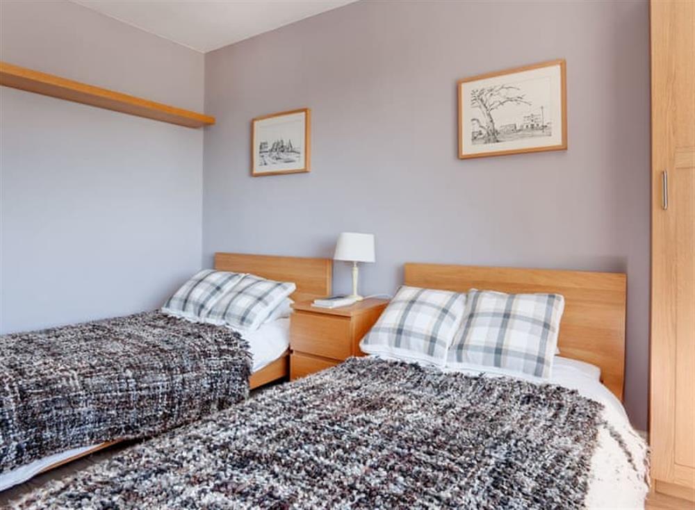 Twin bedroom at Lotts View in Paignton, South Devon
