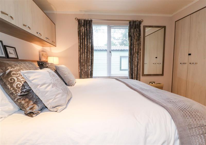 One of the 2 bedrooms at Loubis Lakeside Lodge, Fallbarrow Park near Bowness-On-Windermere