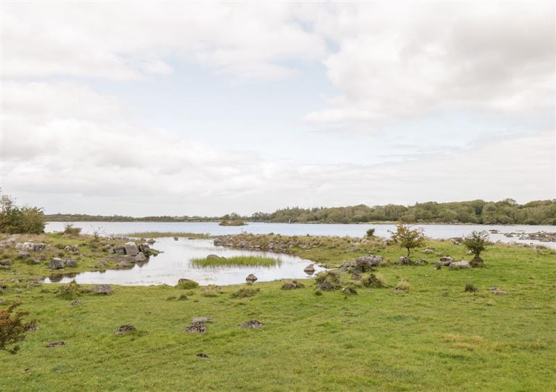 The setting around Lough Mask Road Fishing Cottage
