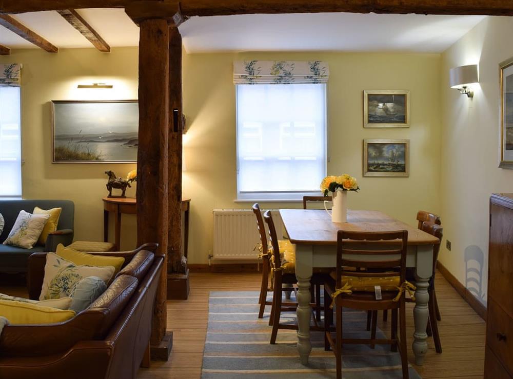 Dining area at Lovely Old Cottage in Stratford-Upon-Avon, Warwickshire