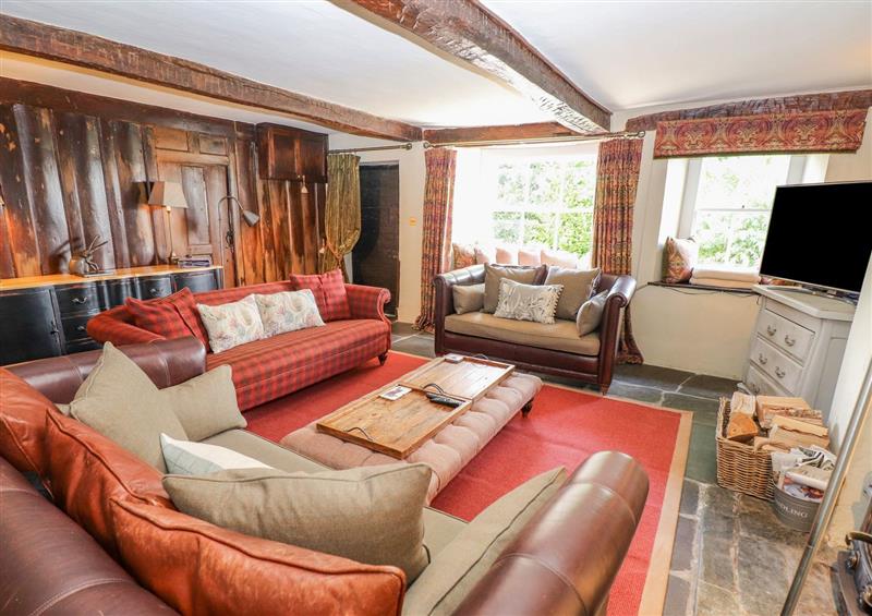 The living room at Low Cartmell Fold, Crosthwaite