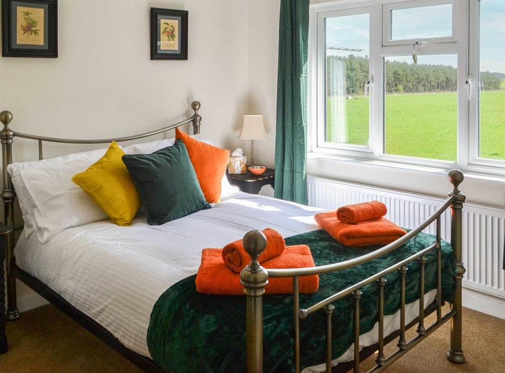 Double bedroom at Low Chibburn Farm Cottage in Widdrington, near Druridge Bay, Northumberland