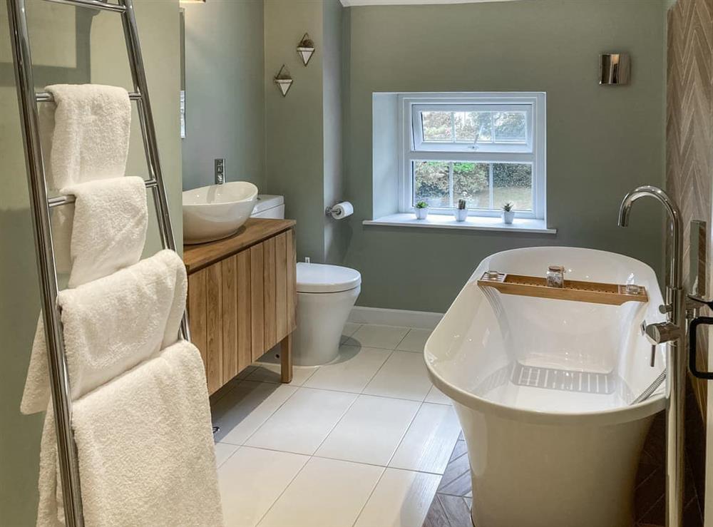 Bathroom at Low Fold in Tallentire, near Cockermouth, Cumbria