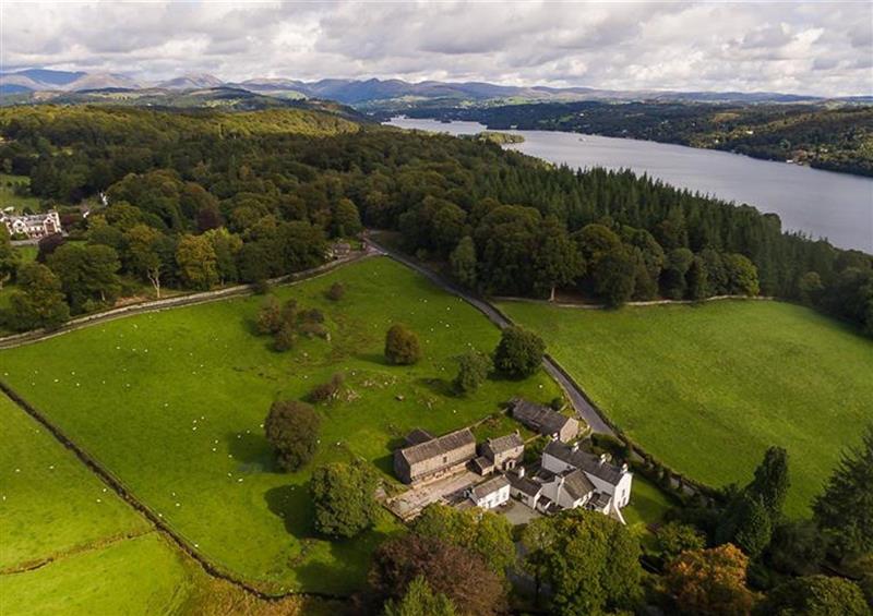 The area around Low Graythwaite Hall