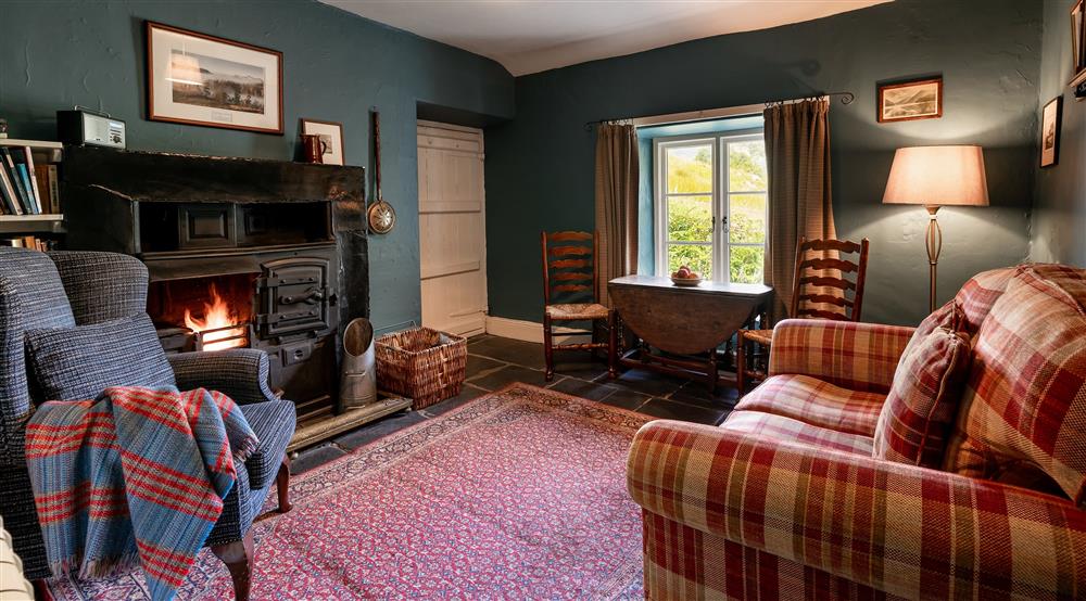 The sitting room at Low Hallgarth in Nr Coniston, Cumbria